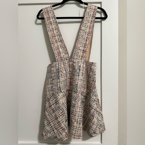 Zara Buttoned Print Overall Dress - Picture 4 of 6